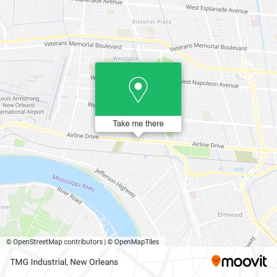 Mapa de TMG Industrial
