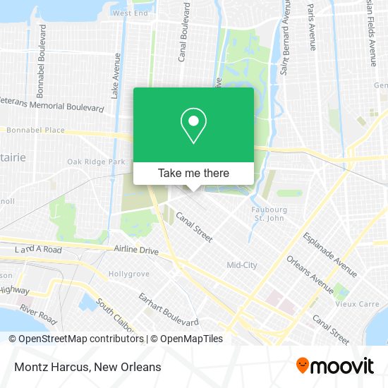 Mapa de Montz Harcus