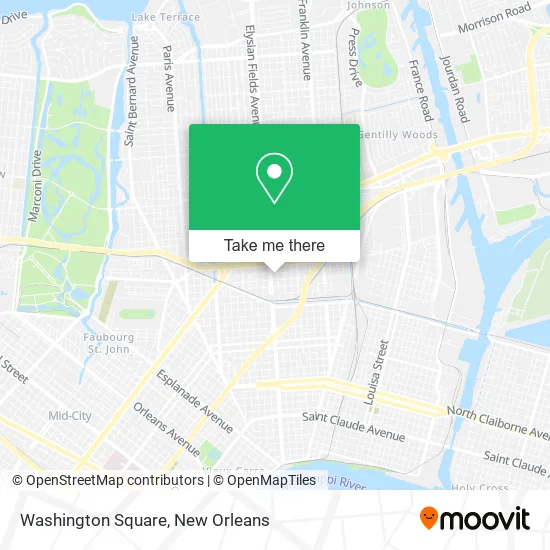 Washington Square map