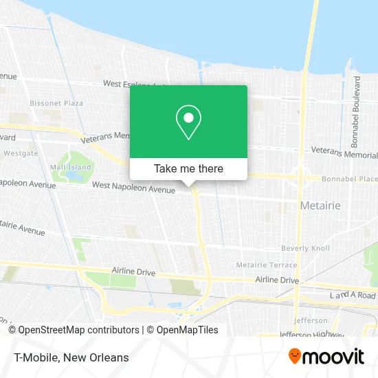 T-Mobile map