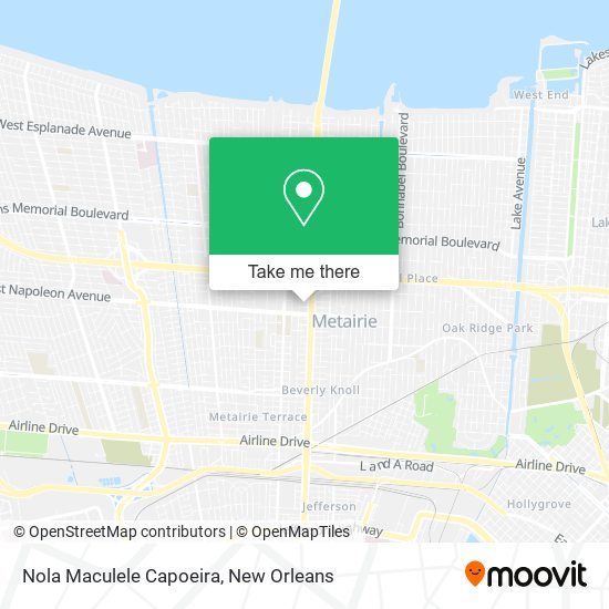 Mapa de Nola Maculele Capoeira