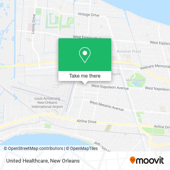 United Healthcare map