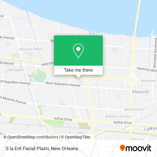 S la Ent Facial Plasti map