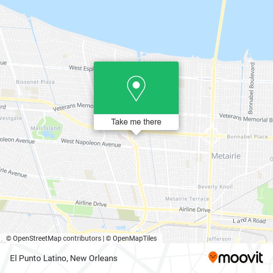Mapa de El Punto Latino
