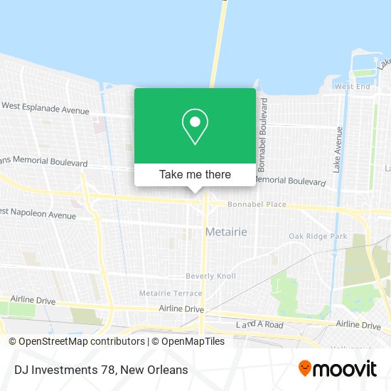 DJ Investments 78 map