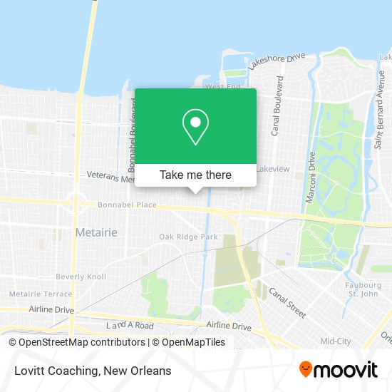 Lovitt Coaching map