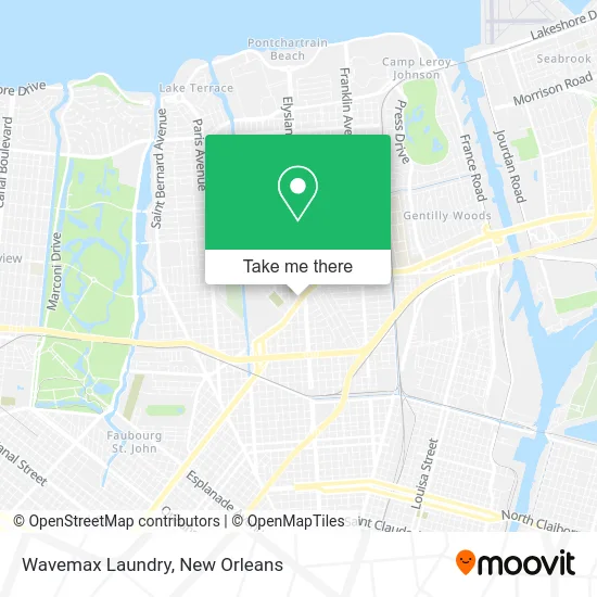 Wavemax Laundry map
