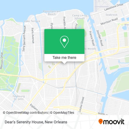 Dear's Serenity House map