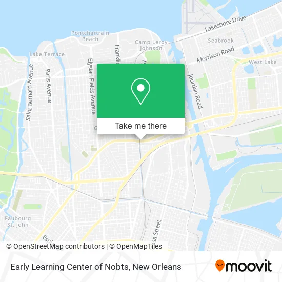 Early Learning Center of Nobts map