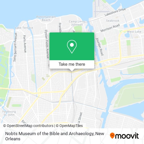 Nobts Museum of the Bible and Archaeology map