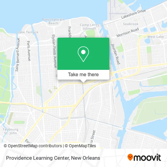 Providence Learning Center map