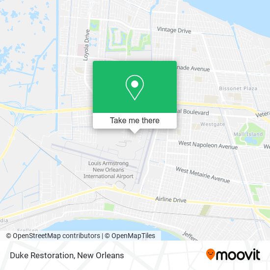 Mapa de Duke Restoration