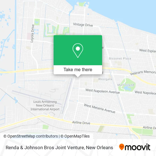 Renda & Johnson Bros Joint Venture map