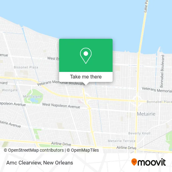 Mapa de Amc Clearview