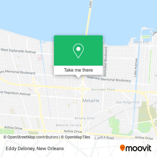 Mapa de Eddy Deloney