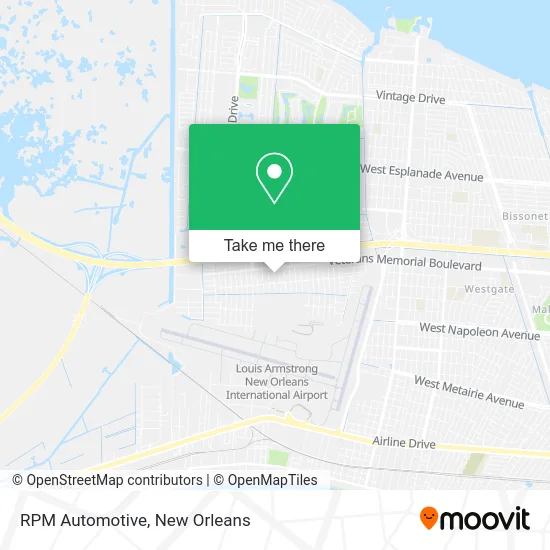 RPM Automotive map