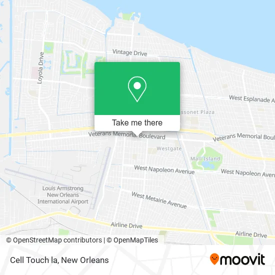 Cell Touch la map