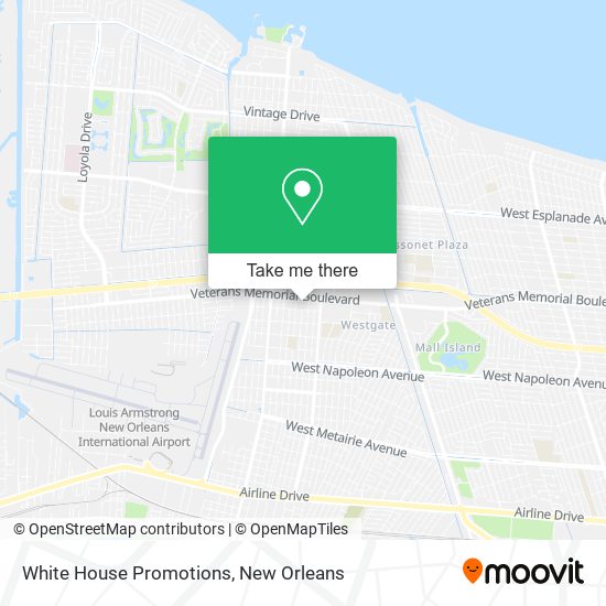 White House Promotions map