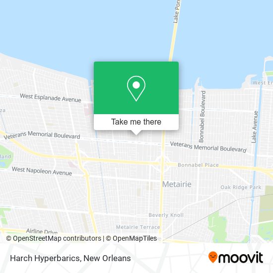 Mapa de Harch Hyperbarics