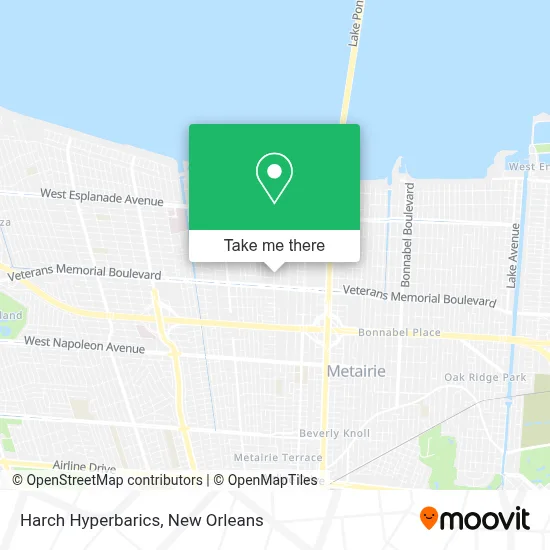 Harch Hyperbarics map