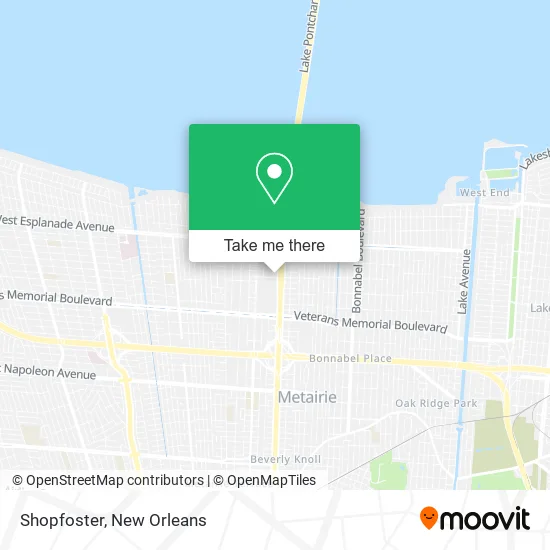 Shopfoster map