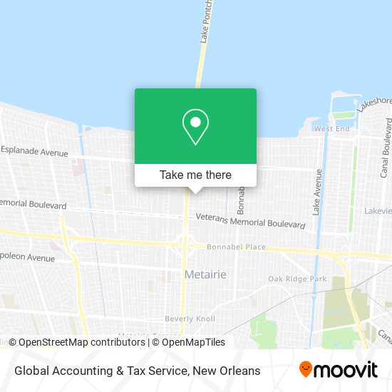 Mapa de Global Accounting & Tax Service