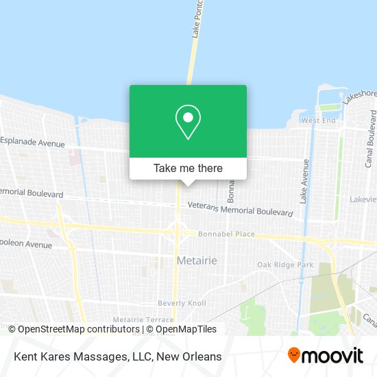 Kent Kares Massages, LLC map