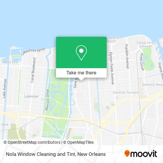 Mapa de Nola Window Cleaning and Tint