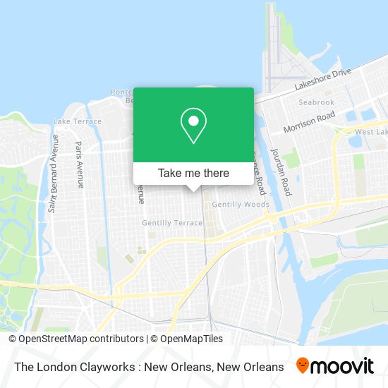 The London Clayworks : New Orleans map