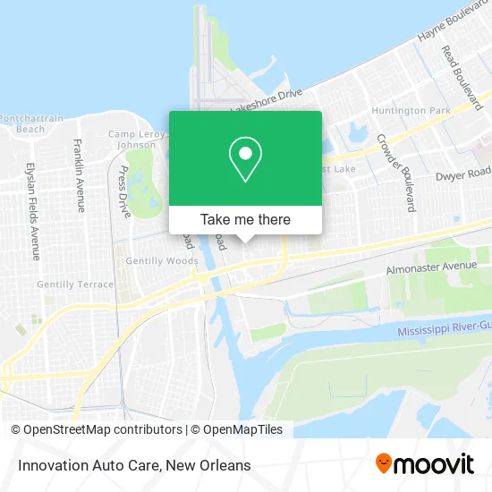 Innovation Auto Care map