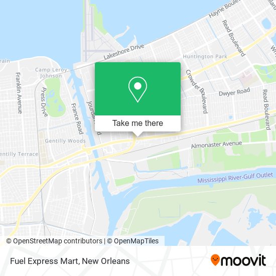 Fuel Express Mart map