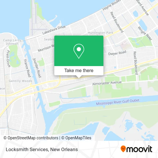 Locksmith Services map