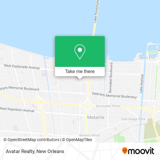 Mapa de Avatar Realty