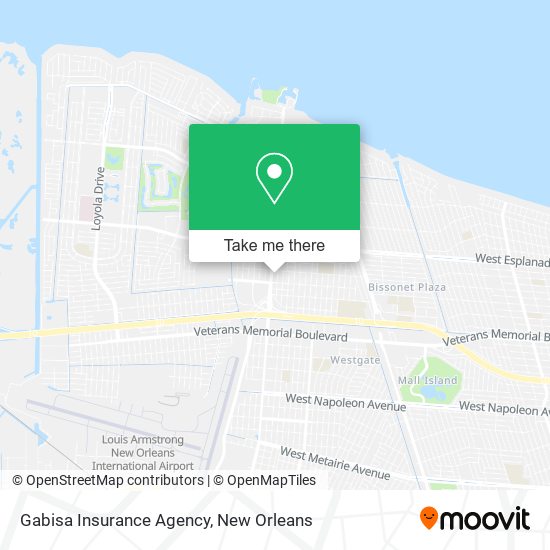 Gabisa Insurance Agency map