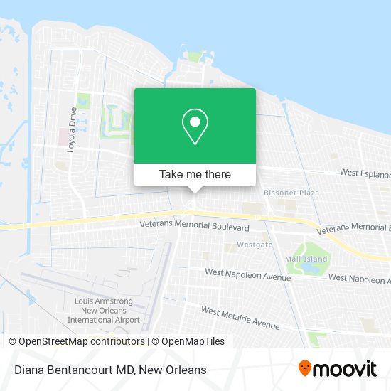 Diana Bentancourt MD map