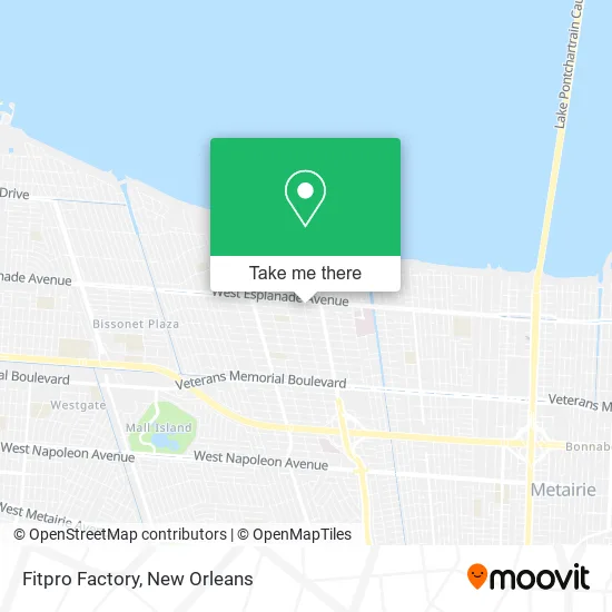 Fitpro Factory map