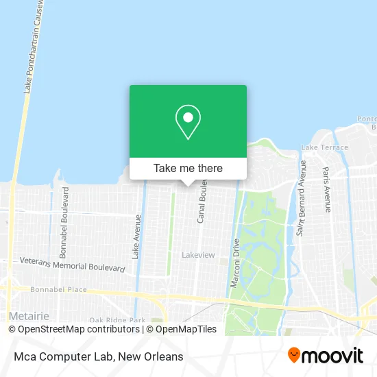 Mca Computer Lab map