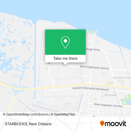 Mapa de STARBUCKS