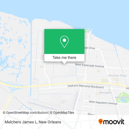 Mapa de Melchers James L