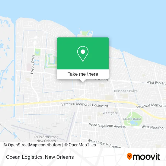 Ocean Logistics map