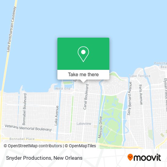 Mapa de Snyder Productions