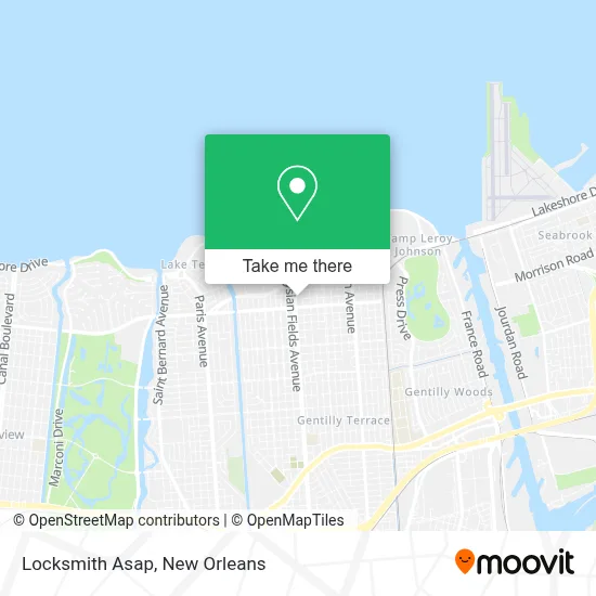 Locksmith Asap map