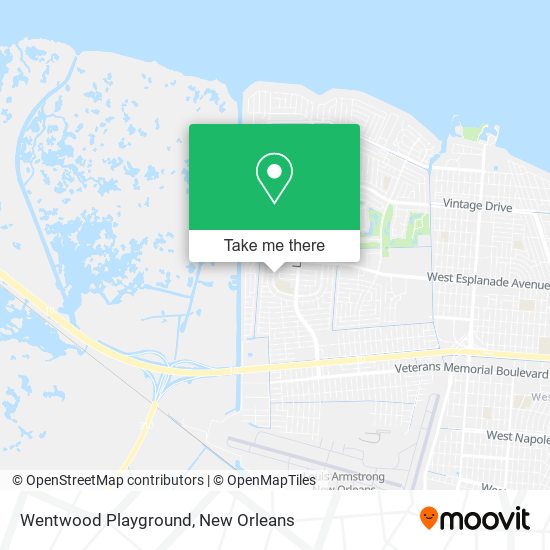 Wentwood Playground map