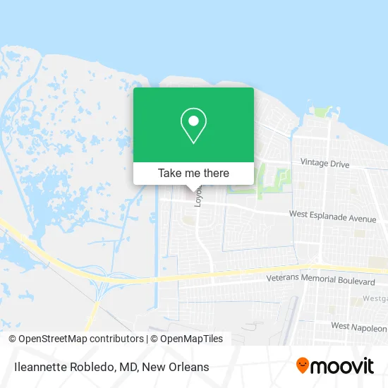 Mapa de Ileannette Robledo, MD