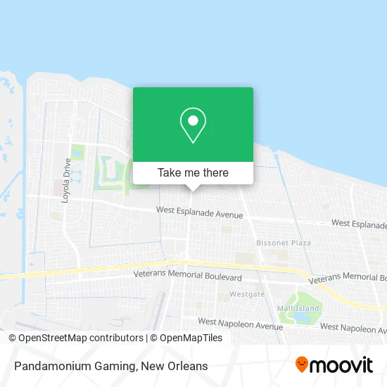 Mapa de Pandamonium Gaming
