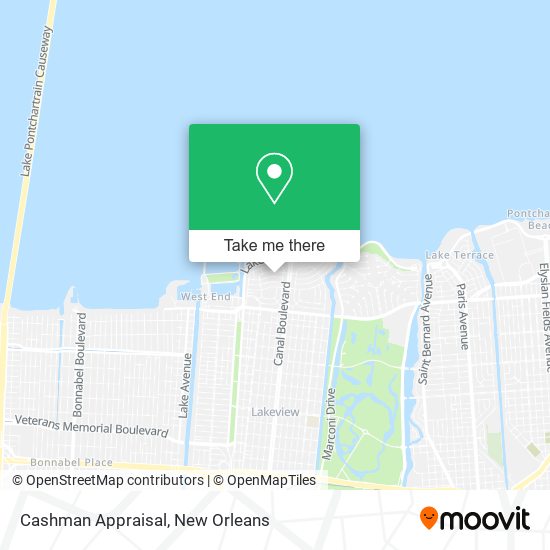 Cashman Appraisal map