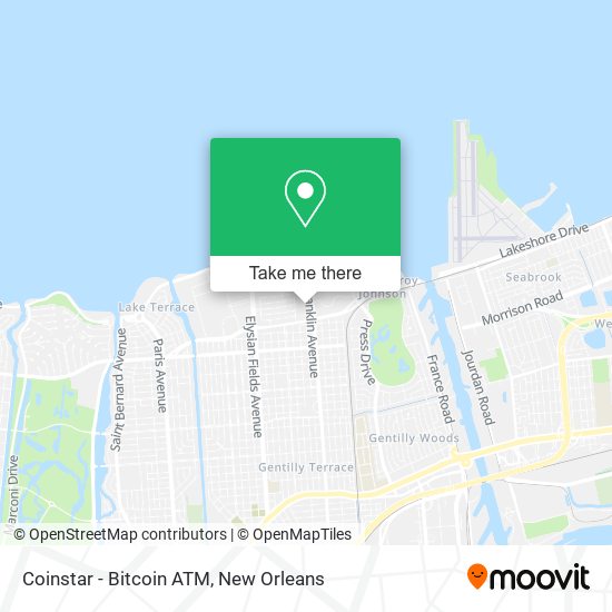 Coinstar - Bitcoin ATM map