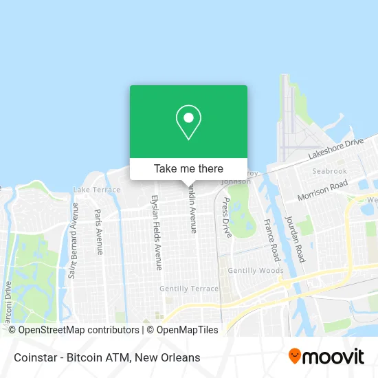 Coinstar - Bitcoin ATM map