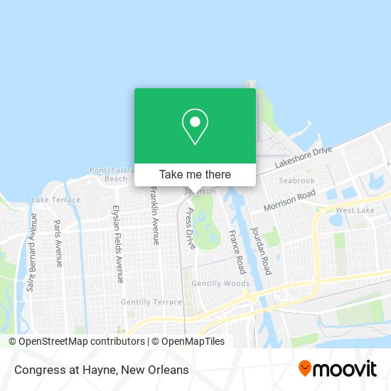 Congress at Hayne map