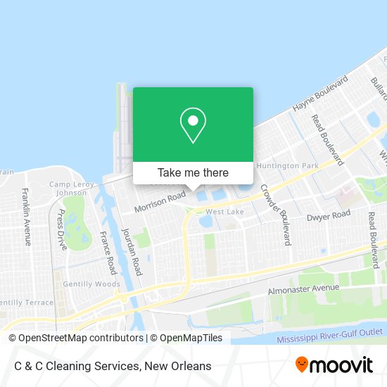 Mapa de C & C Cleaning Services